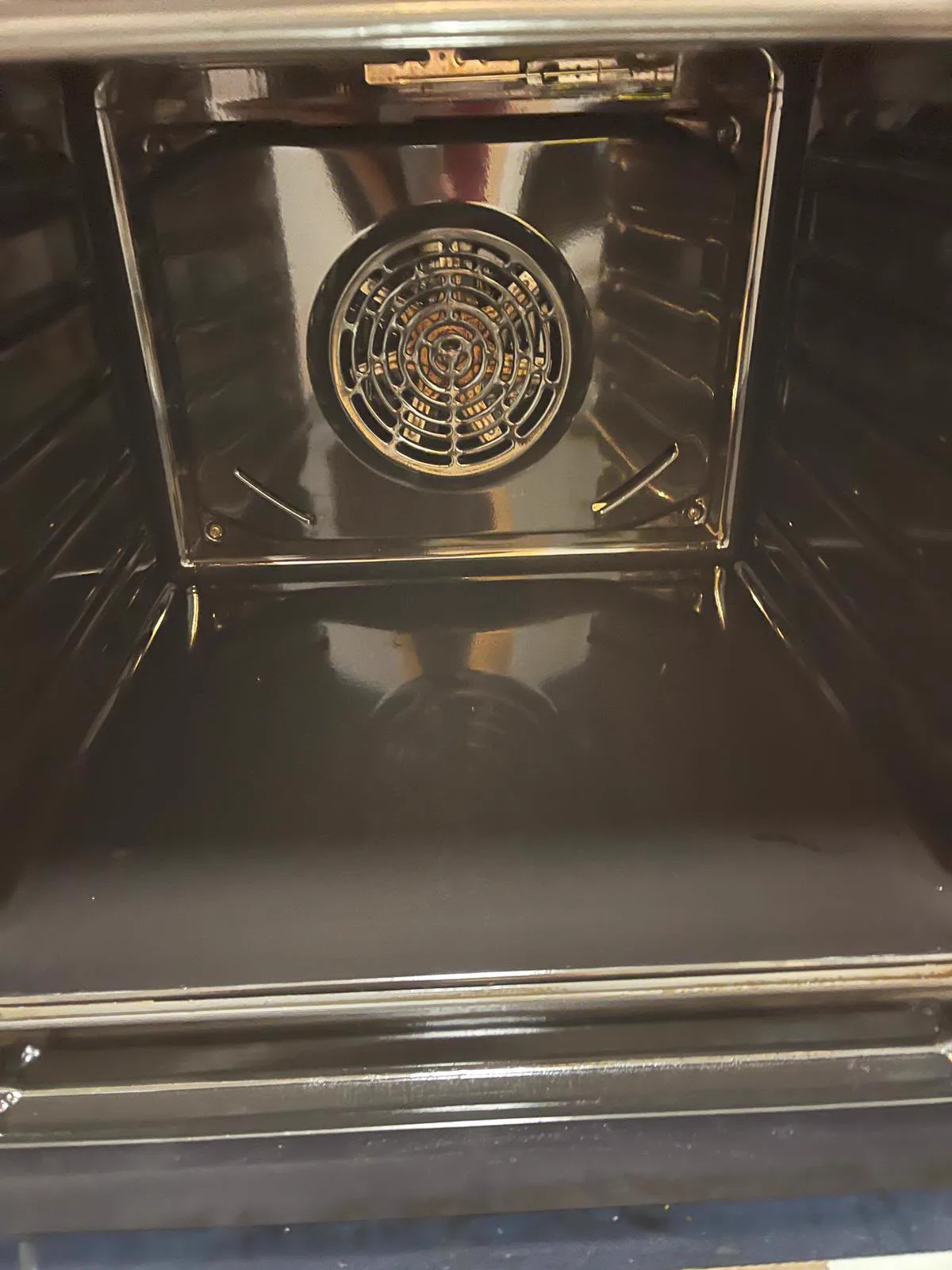 After: Oven deep clean